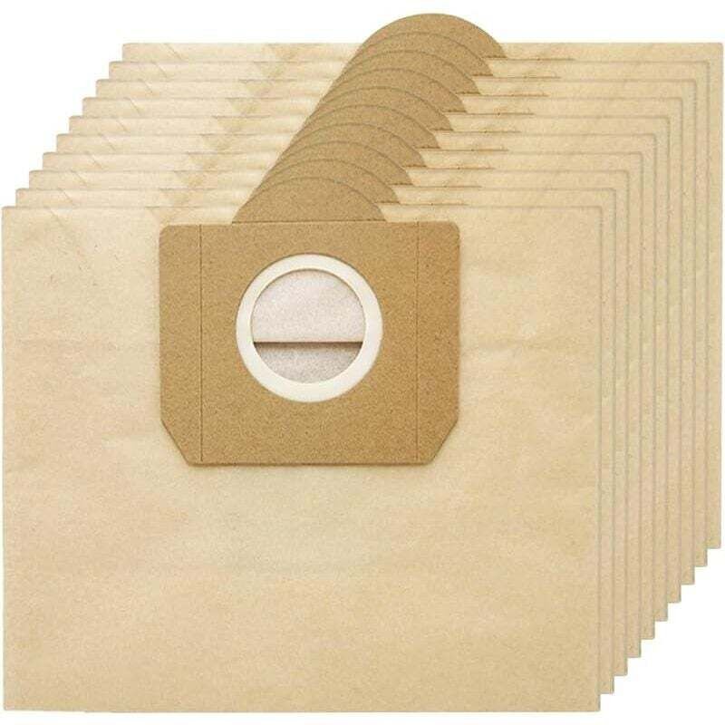 10 Pièces sac aspirateur, sac à poussière, sacs filtre papier, sacs d&39aspirateur accessoires compatible pour Série WD3...