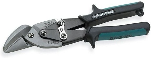 Dogher - Winkelblechschneider mit rechtem Schnitt, CrMo 289-250