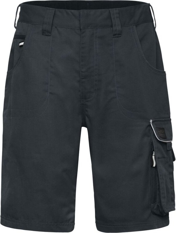 Thumbnail - James&nicholson - Workwear Bermuda Solid JN880 Gr. 44 carbon