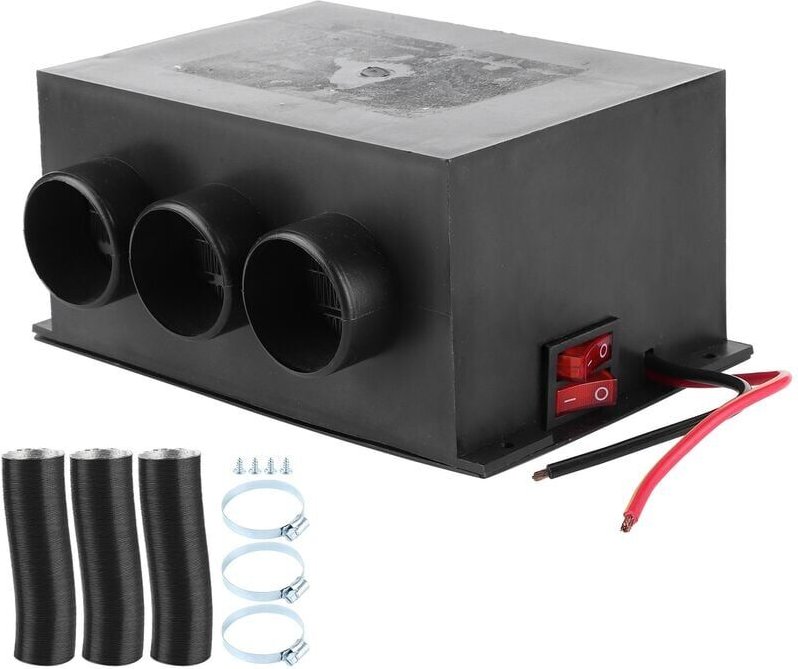 Thumbnail - Tragbare Autoheizung, 12 v, 300 w, 3 Löcher, Defroster-Lüfter, Winterheizung, wärmer, Windschutzscheiben-Defroster, Nebe...