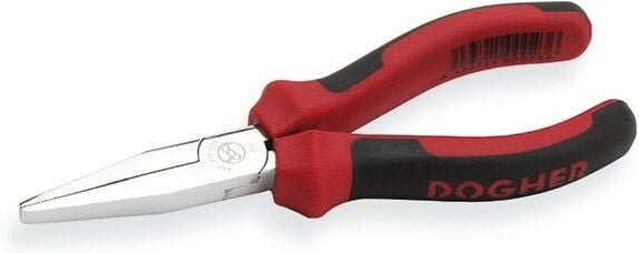 Zange, Langzange, flach, CrV (160 mm) Dogher 210-160
