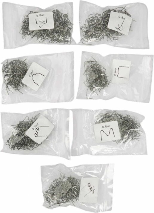 Kunststoff-Schweissklammern 800 Stk. Kd10765