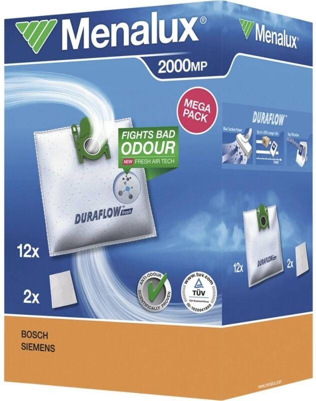 Menalux 2000MP Staubsaugerbeutel