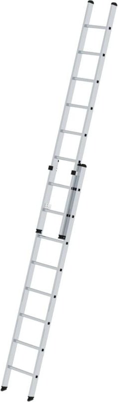 Munk - Günzburger Steigtechnik Sprossen-Schiebeleiter 2tlg. ohne Traverse 2 x 8 Sprossen - 020208