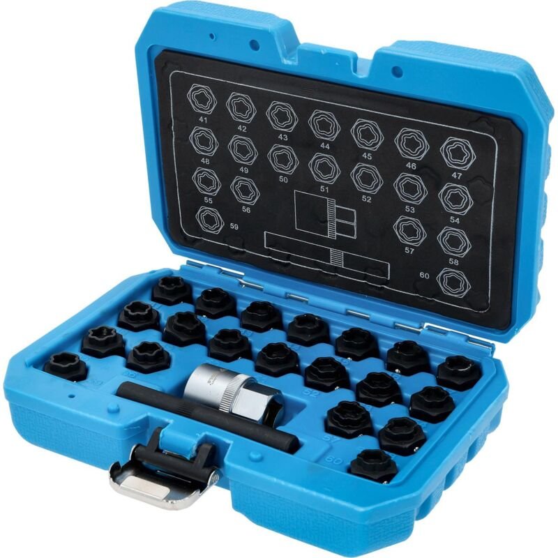 Brilliant Tools - Felgenschloss-Sortiment für bmw, 22-tlg