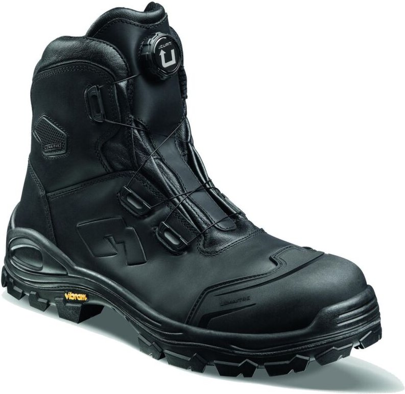Hochsicherheitsstiefel BORR S3 SRC AN Schwarz 35