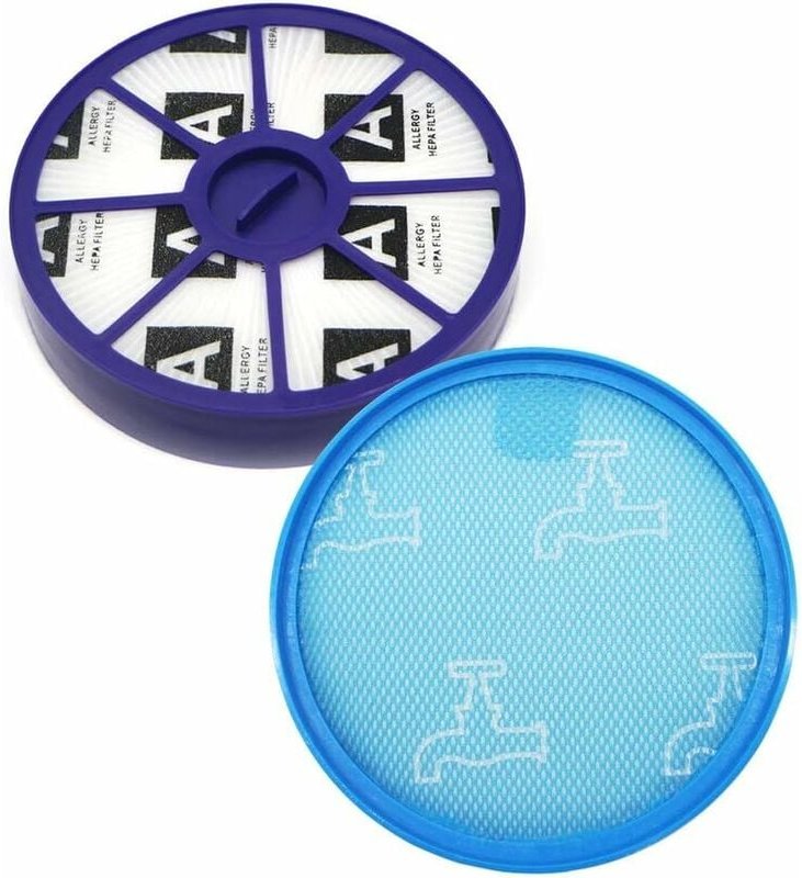 Staubsauger-Ersatzteile, vorne und hinten, HEPA-Filter-Set, passend für Dyson DC19, DC20, DC21, DC29 pre Pol, oben, unte...