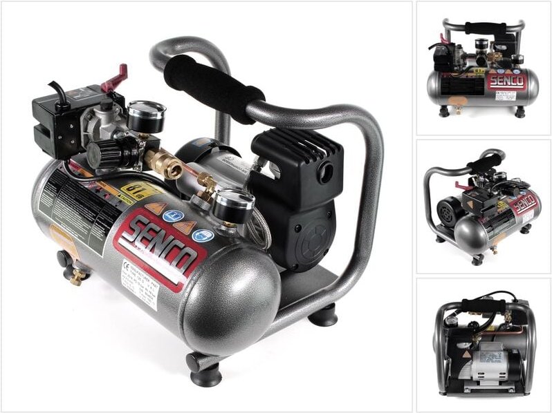 Senco - pc 1010 eu Kompressor leicht und leise 3,8 Liter 8,00 Bar 20 l/min