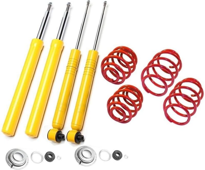 Neues Sportfahrwerk Vw Polo 1 2 3 86c 60/40mm Zertifiziert