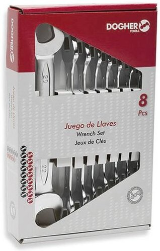 Box mit 8 offenen Doppelschlüsseln Dogher 450-038