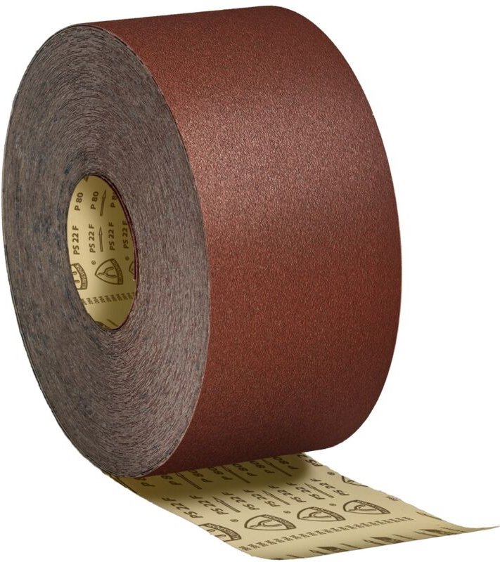 Schleifpapierrolle ps 22 f act 115mm K.40 f.Holz/Farbe Korund