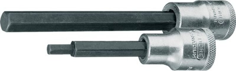 Steckschlüsseleinsatz IN 19 1/2 ″ Innen-6-kant Schlüsselweite 8 mm Länge 120 mm