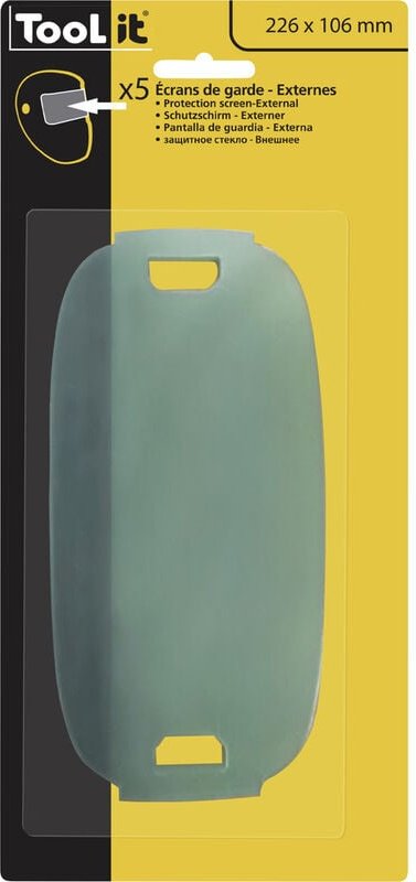 Toolit PROMAX 9-13 045781 Ersatzscheiben für Schweißerschutzhelm
