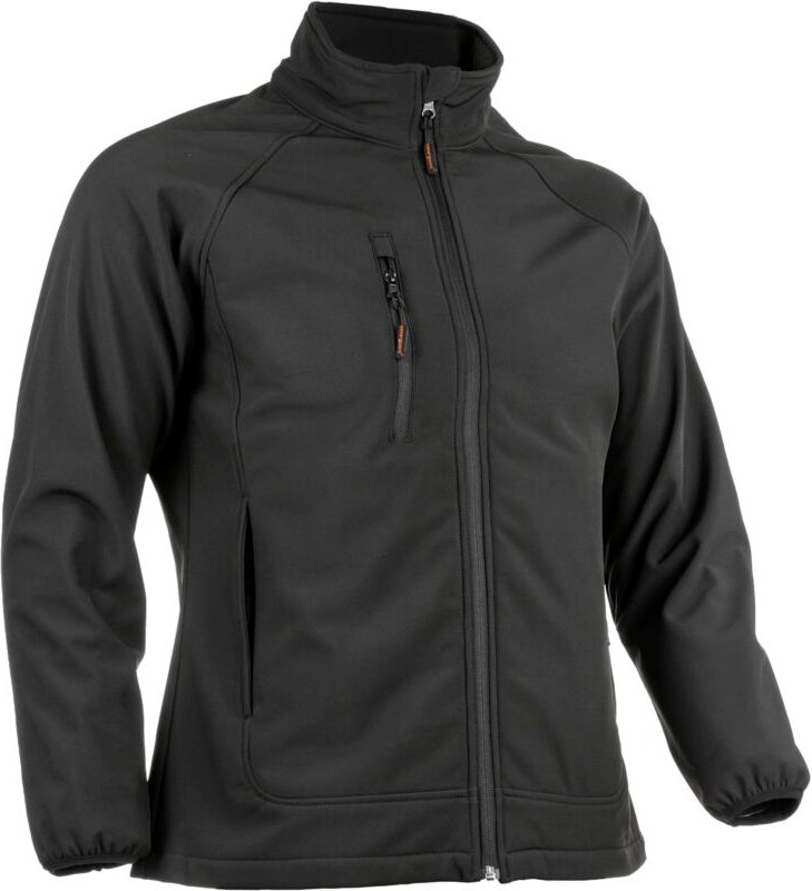 Arbeitsjacke aus Softshell, wasserdicht SHIKIMI - Schwarz M - 44/46