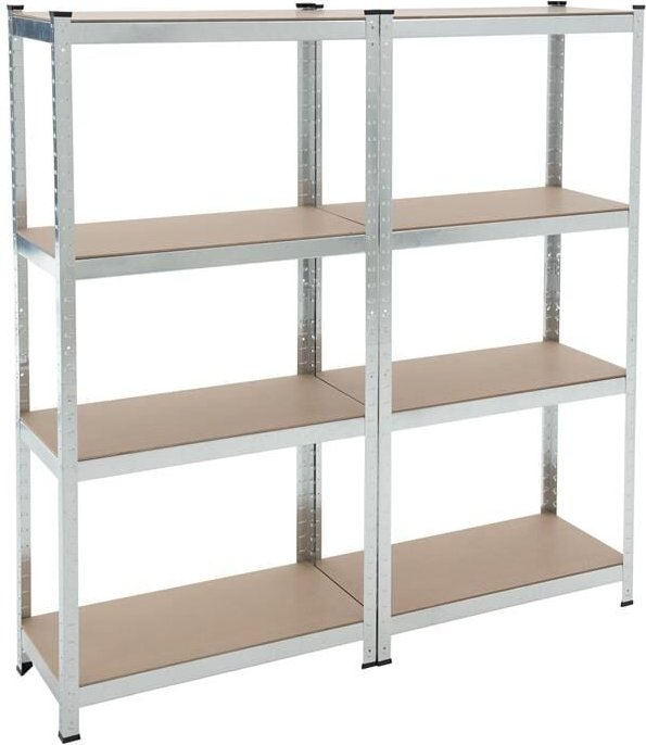 Steckregal M4/2 Verzinkt 2x 160x80x40cm 320kg