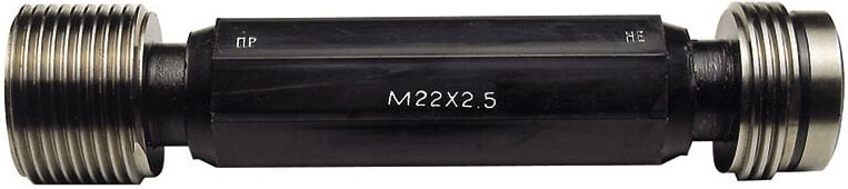 Fervi - Metrischer Gewindestopfen 6h Double Go No Go M10x125 t04910x1.25