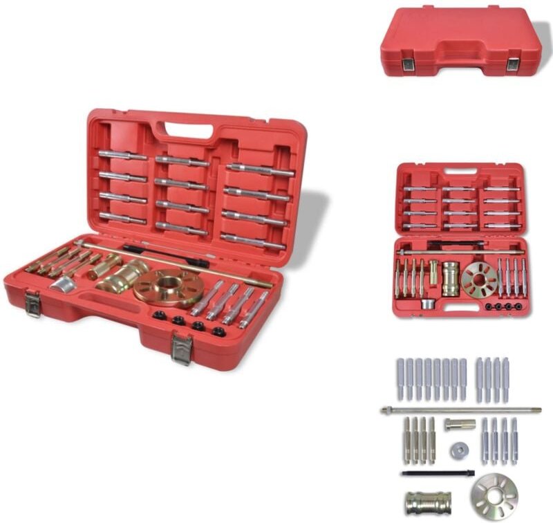 30-tlg. Radnaben-Abzieher-Satz - Radnaben Abziehen - Autowerkstatt - Werkzeugset - Fahrzeugreparatur - Bremsen