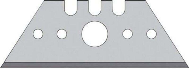 Trapezklinge L52xB18,7xS0,65mm mit Lochung