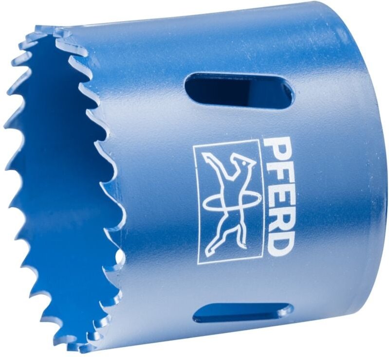 Bi-Metall Lochsäge Co8/M42 ø 48 mm Schnitttiefe 31 mm für Stahl, Edelstahl, Blech, Holz - Pferd