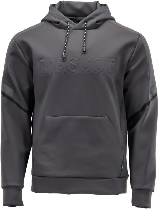 Mascot - Customized Fleece-Arbeitskapuzenpullover - 22186-608-Anthrazitgrau-XXL