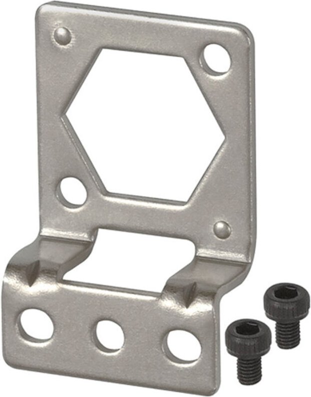 Befestigungswinkel aus Metall, senkrecht - Riegler