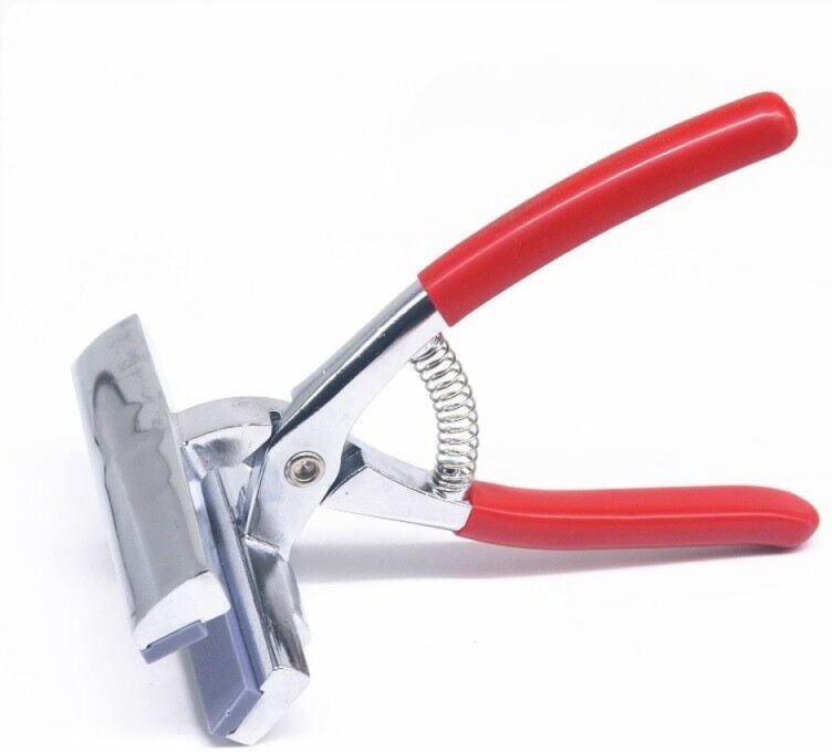 Sollbry - Leinwand-Keilrahmenzange – 20 x 12 cm – federbelastete Zange, breites Polsterwerkzeug aus Metalllegierung mit ...