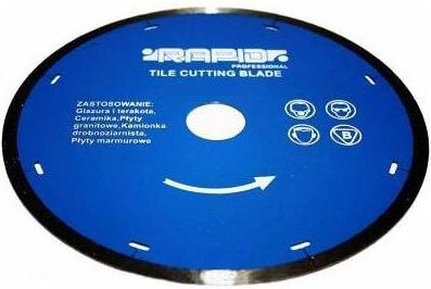 Mar-pol tarcza diamentowa pełna 200x1,6x25,4mm rapid