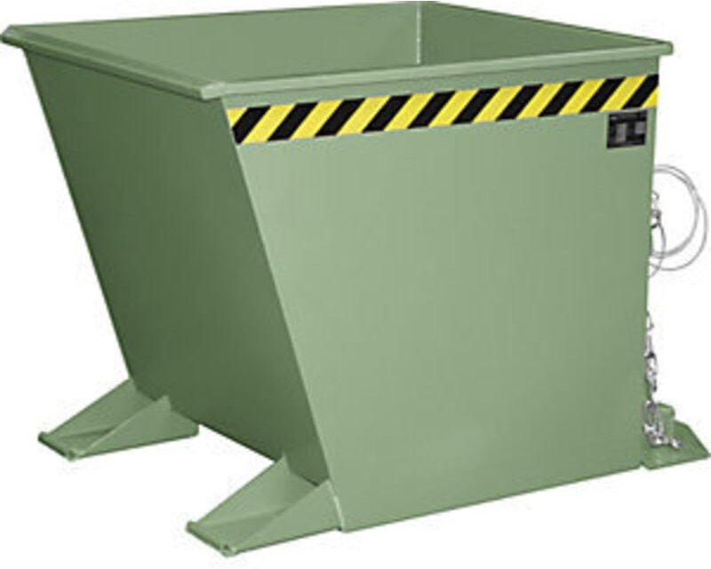 Bauer Spänebehälter SGU-RZ 30, lackiert, Resedagrün