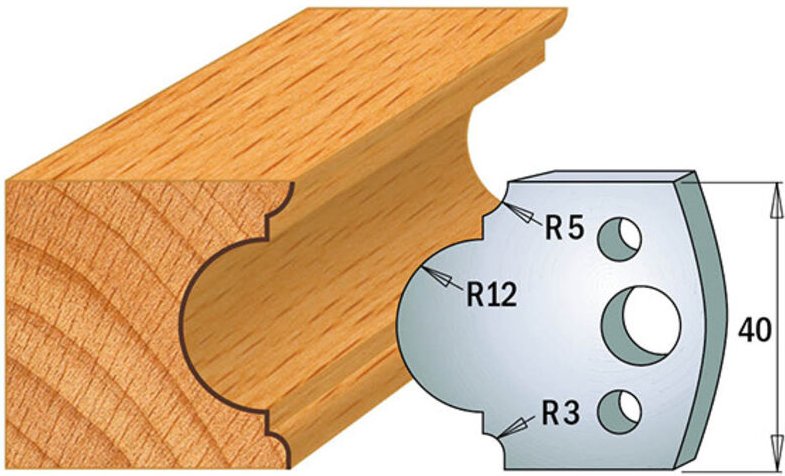 691.018 PAAR BEGRENZER 40x4mm