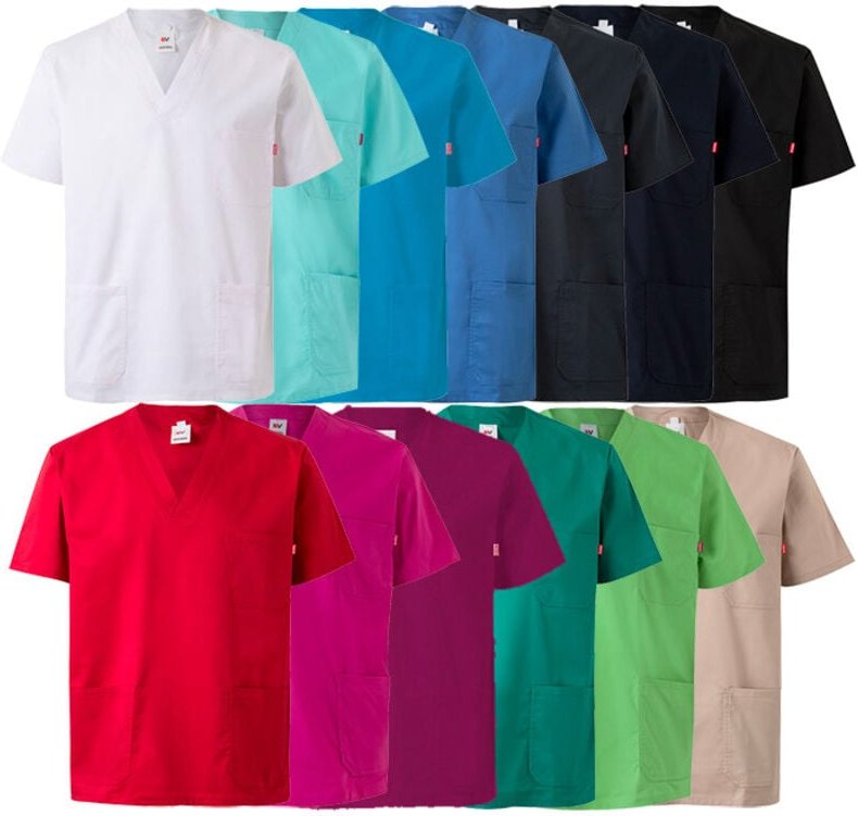 Velilla 535206S Gesundheitswesen Arbeitskittel - L - Bordeaux