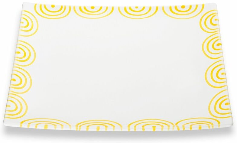 Thumbnail - Gmundner Keramik - Gelbgeflammt, Platzteller Trend (31x31cm)