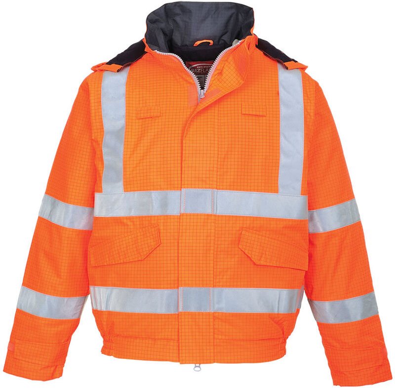 Pilotjacke HV Pluie Bizflame Orange 4XL