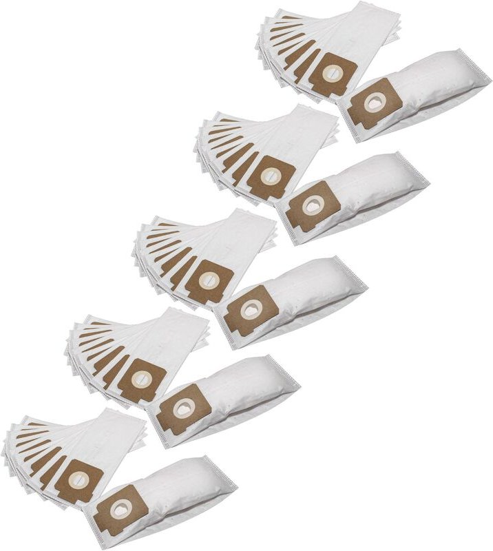 50x Staubsaugerbeutel kompatibel mit aeg Vampyrette as 206 Staubsauger - Mikrovlies, 17, 28cm x 11cm, Weiß - Vhbw