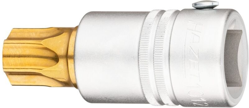 Schraubendreher-Steckschlüsseleinsatz torx® 1012-T90 Vierkant hohl 20 mm - Hazet
