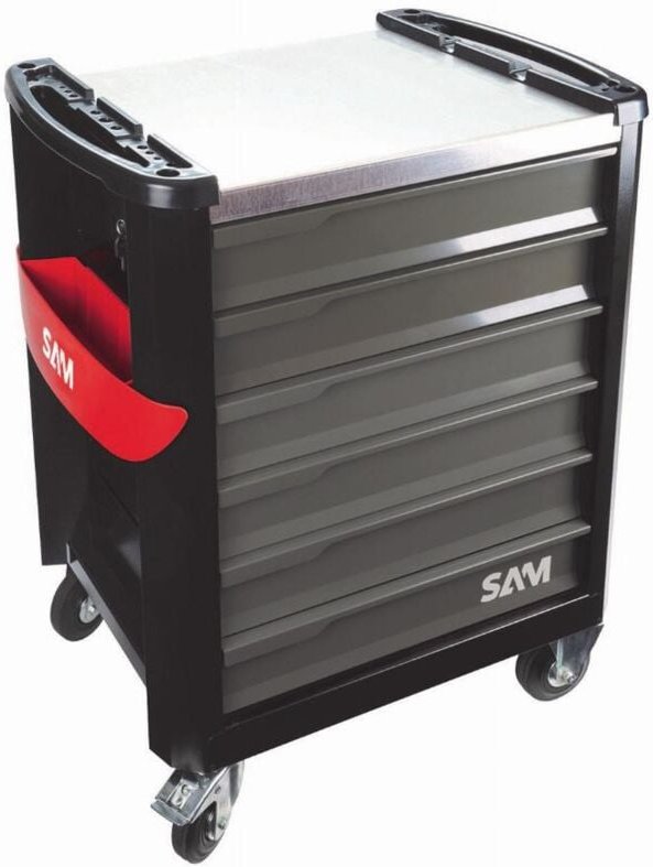 Sam grauer Schrank mit 6 Schubladen – SERVI630NG