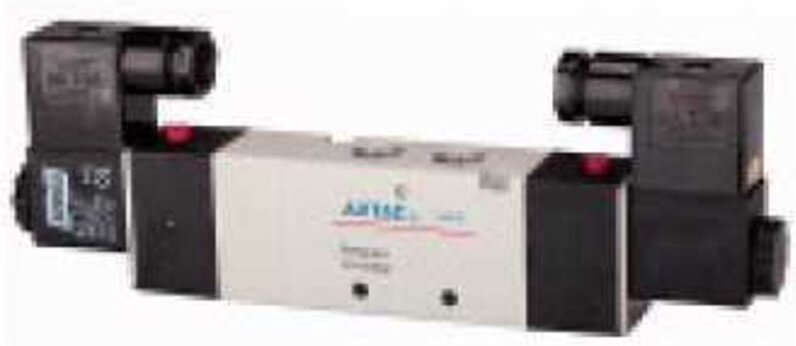 5/3-Wegeven elektropneum. Mitte entl., g 1/8 230V 50Hz 550l/min - Riegler