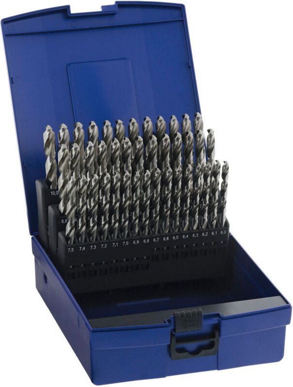 Forum - Spiralbohrer-Satz mit zyl. Schaft din 338 n blank 41-teilig (6-10 mm)