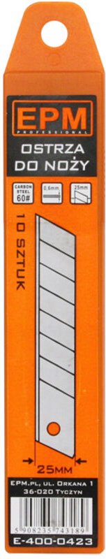 25mm Abbruchklingen 10 Stück - E-400-0423