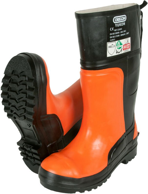 Oregon Yukon Schnittschutz Gummistiefel Klasse 3 mit Stahlkappe Gr. 39