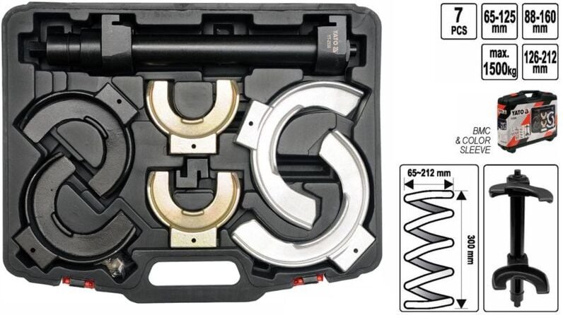 Profi Mc Pherson Federspanner Federbeinspanner Spanner Satz 8 Tlg