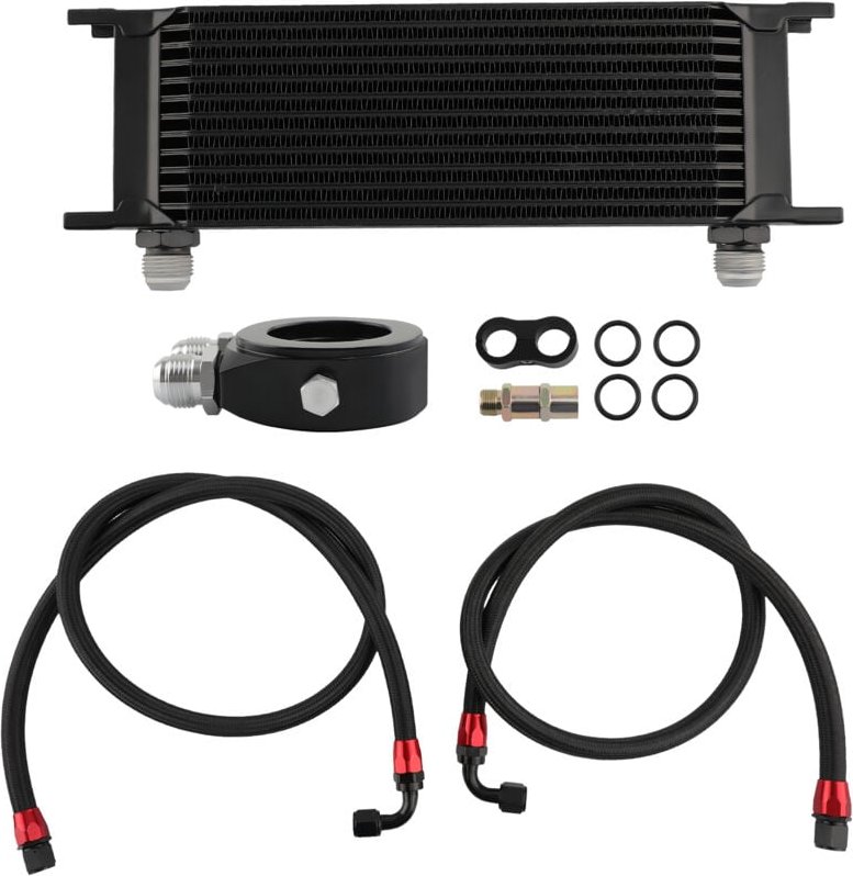 Lkühler Set 13 Reihen lkühler Kit Schluche AN10 Universal Zusatz lkühler Kit