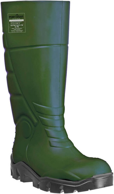 Arbeitsstiefel PU S5 CI FO Grün 41