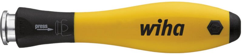 Wiha Schraubendrehergriff SoftFinish®-telescopic ESD für Elektroniker (31498), für Verschraubungen an elektrostatisch em...
