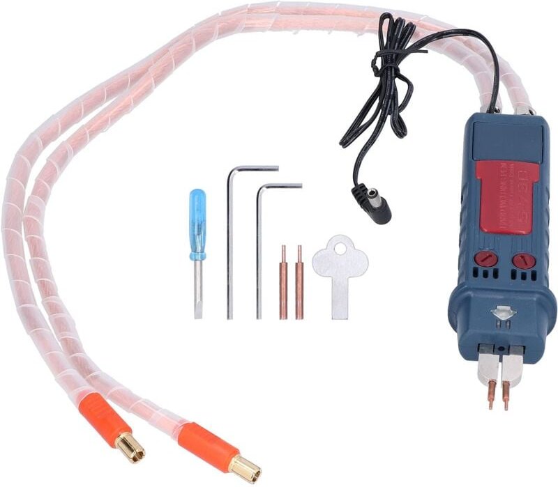 Diy Handschweißstift Punktschweißgerät Eingebautes Punktschweißwerkzeug Automatische Abzugsschlüssel-Druckeinstellmaschi...