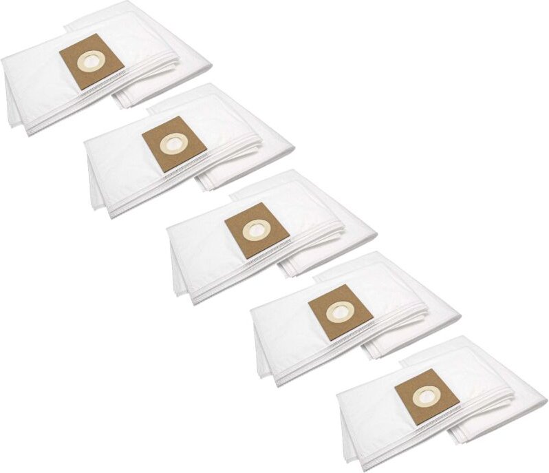 50x Staubbeutel kompatibel mit Pool t 115 Staubsauger - 35cm x 23cm Weiß - Vhbw