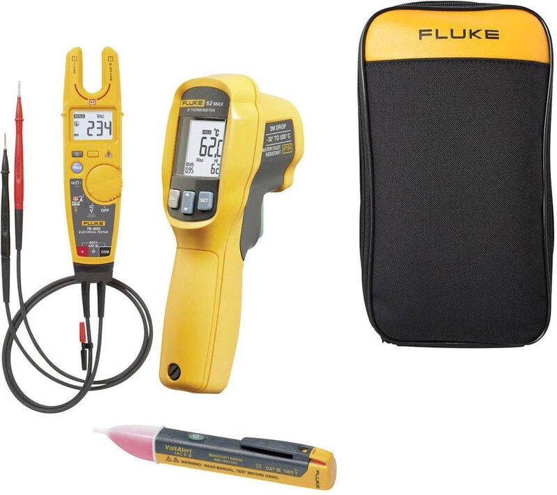 Fluke T6-600/62MAX+/1ACE Hand-Multimeter, Elektrotester digital CAT III 600 V Anzeige (Counts): 20