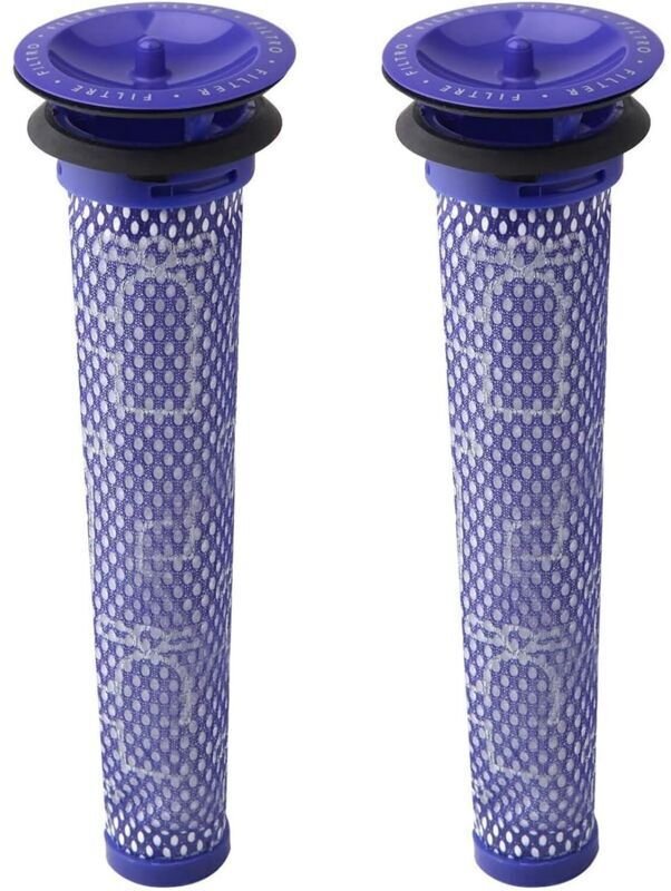 2er-Pack Ersatz-Vorfilter für Dyson DC58, DC59, V6, V7 und V8. Ersetzt Teilenummer 965661-01. 2 Filter. - KZQ