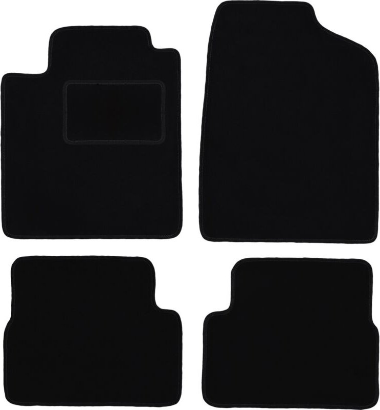 Schwarze Veloursmatten für: Toyota Celica VIII Coupé (1999-2006)