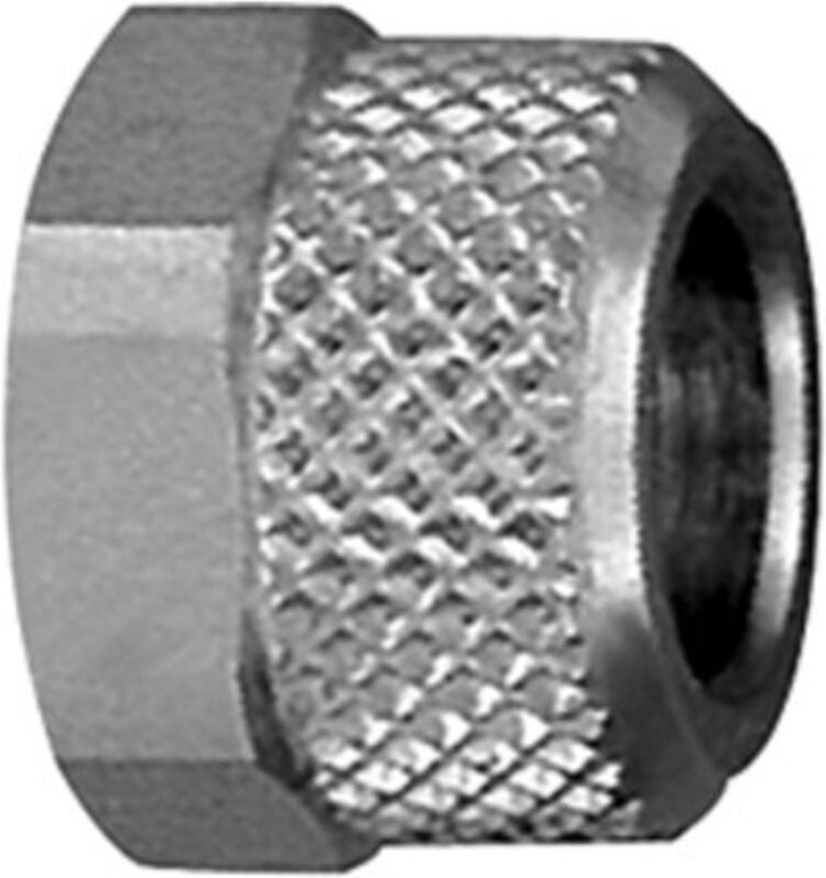 Riegler Überwurfmutter »value line«, M10x1, für Schlauch 6/4, MS vern.