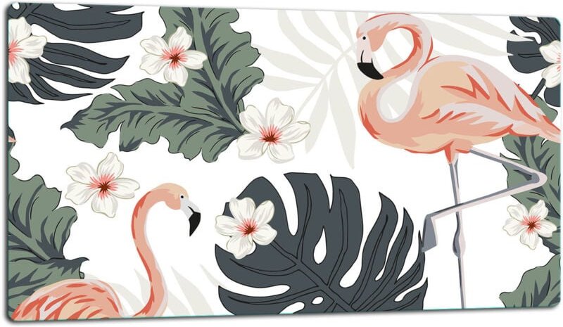 Glasschild Schneidebrett 52x30 Natur